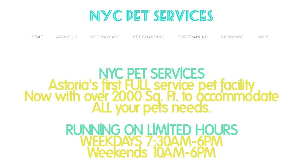 NYC Pet Services Queens New York